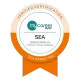 SEA Zertifizierungs-Badge